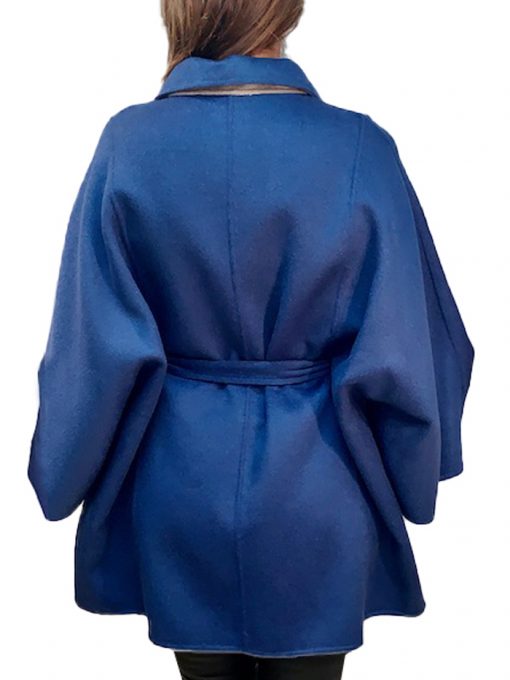 32" double sided cashmere cape